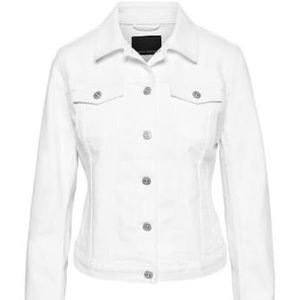 Banana Republic White Denim Trucker Jacket